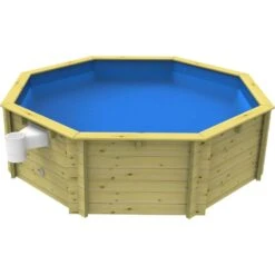Plastica 10ft Wooden Fun Pool – 3ft Depth