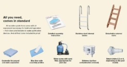 Garden Leisure Pools – Blue Lagoon 8 Garden Leisure Pools – Blue Lagoon -Above Ground Pools Sales Garden Leisure Wooden Pools 2