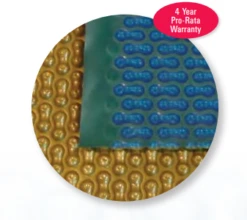 GeoBubble Solar Cover Jade/Gold 500 Micron 15′ X 30′