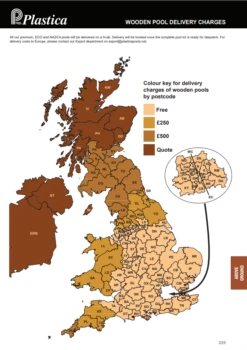Plastica Chelsea Wooden Pool -Above Ground Pools Sales Plastica Wooden Pool Delivery Charges 4