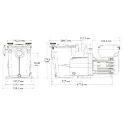 Hayward Super Pump Variable Speed VSTD 1.5HP 11 Hayward Super Pump Variable Speed VSTD 1.5HP -Above Ground Pools Sales SUPER PUMP