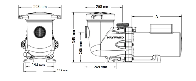 Hayward TriStar Pump 3HP 3Phase 5 Hayward TriStar Pump 3HP 3Phase - Image 3