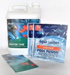 Blue Horizons Ultimate Winter Time Winteriser Long Life Algaecide 5Litres + 2 X Shock Sachets