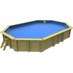 Plastica Large Stretched Eco Wooden Pool