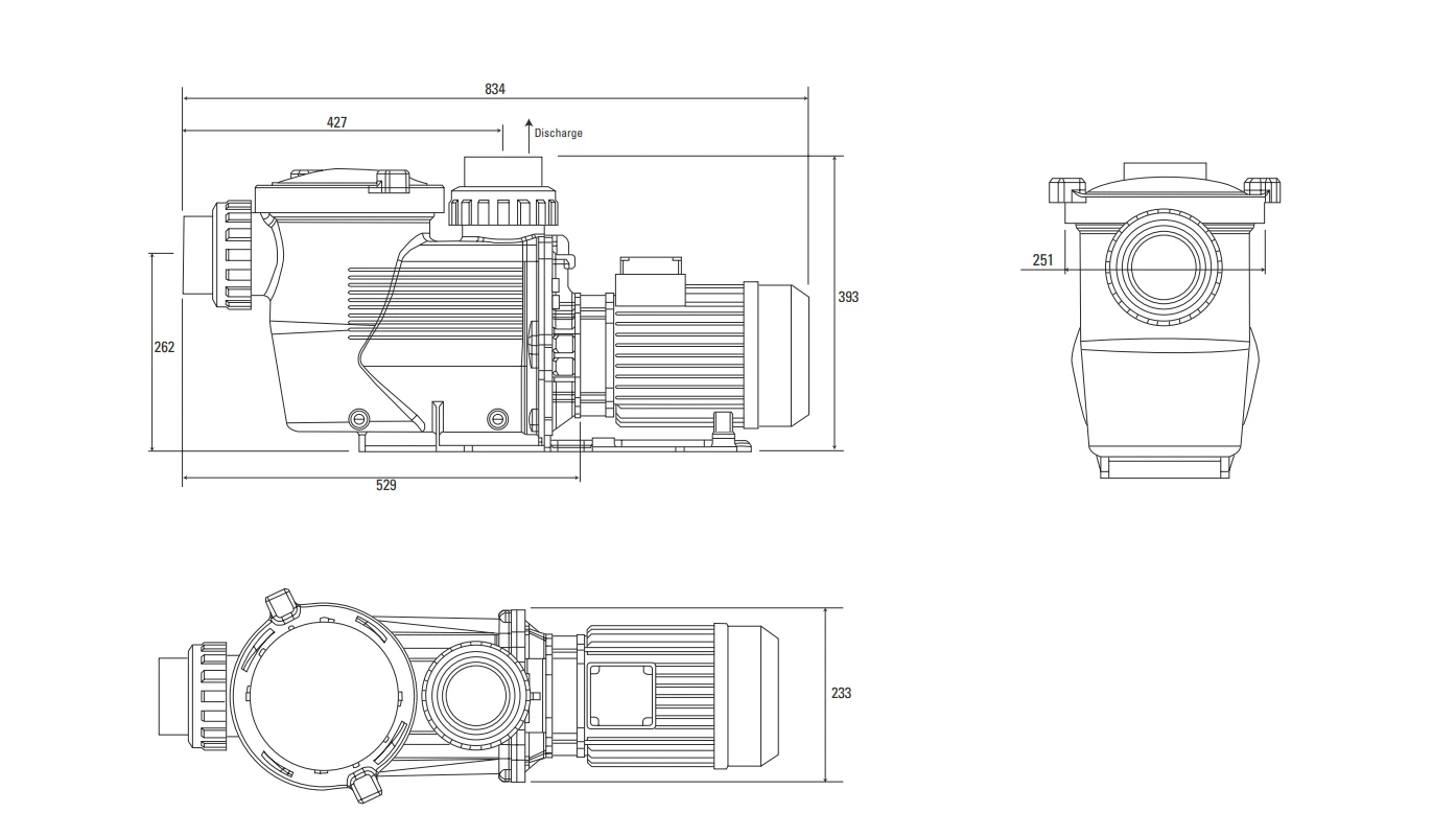 Hydrostar Commercial Pump 4HP 4 Hydrostar Commercial Pump 4HP - Image 2