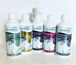 Lo-Chlor Spa/Hot Tub Cleaning & Chemical Bundle