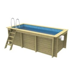 Plastica Nazca 4m X 2m Wooden Pool