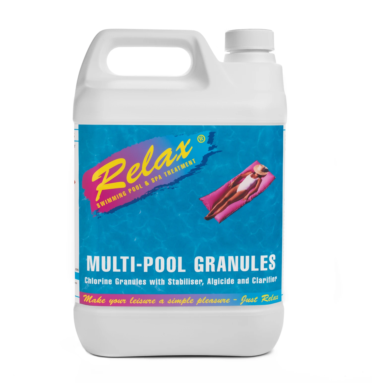 5kg Relax Multifunctional Stabilised Chlorine Granules 3 5kg Relax Multifunctional Stabilised Chlorine Granules