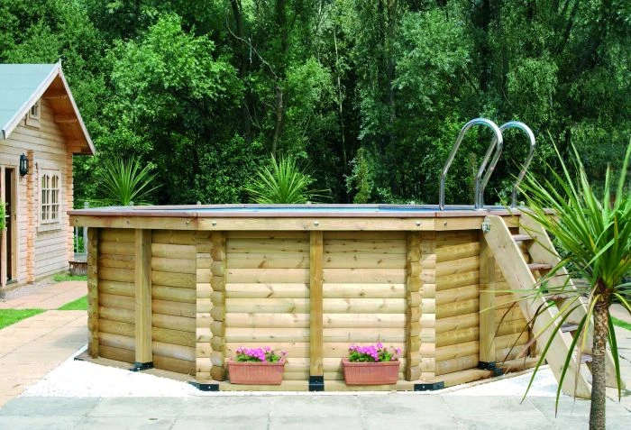 Certikin 6m X 4.2m Deluxe Above Ground Wooden Pool 2 Certikin 6m X 4.2m Deluxe Above Ground Wooden Pool
