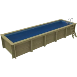 Plastica Nazca 8m X 2m Wooden Pool